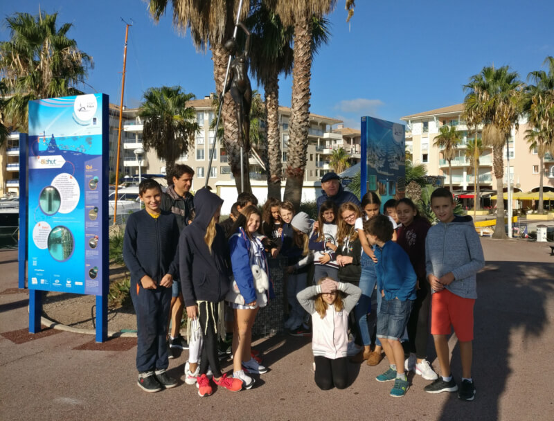 A la découverte des nurseries de poissons du port