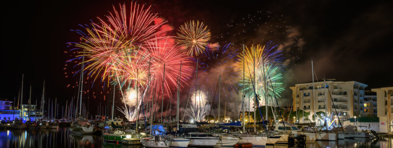 FEU D'ARTIFICE LUNDI 6 SEPTEMBRE